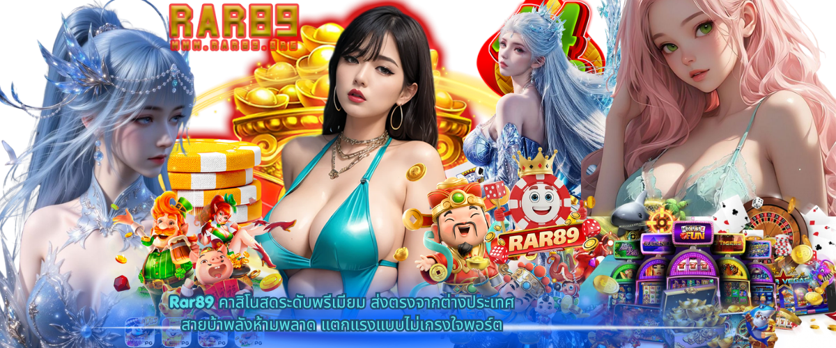 Rar89 live casino interface with online dealer gameplay